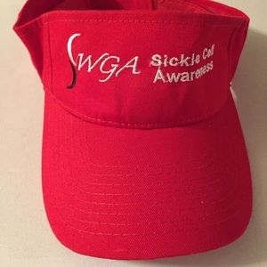 SWGA Sickle Cell Awareness visor